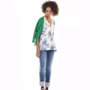 CAbi Veranda Lace Boho Paisley Tank Top